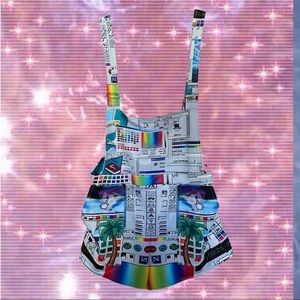 Vaporwave / Sea Punk Overalls